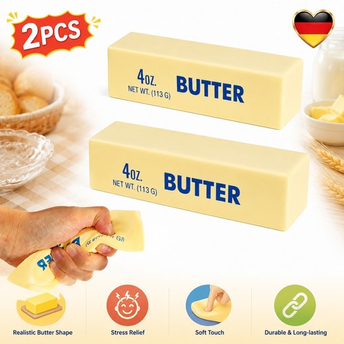 Butter stick squishy - butter,