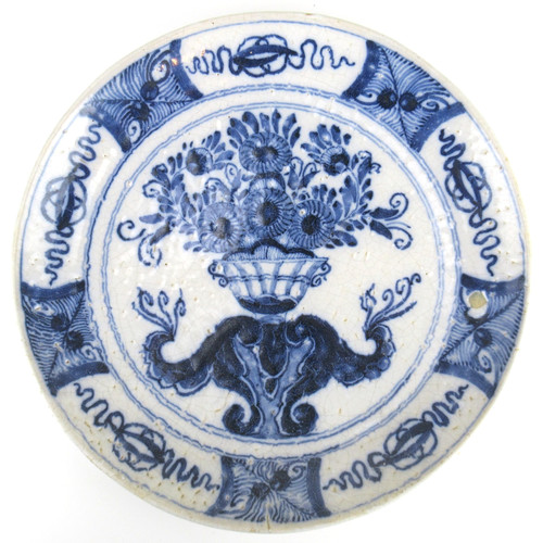 Antiker delft wandteller - antiker,