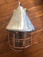 BUNKERLAMPE INDUSTRIELAMPE FABRIKLAMPE BAUHAUS LOFT LAMPE INDUSTRIAL VINTAGE EX