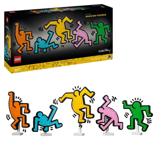 Lego art 31216 keith haring - art,