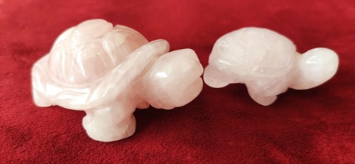 Rosenquarz figuren - rosenquarz,