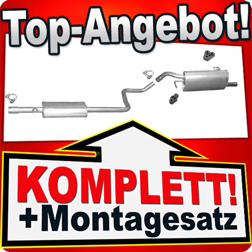 Auspuff für mitsubishi colt - für,