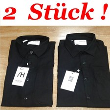 2 Stück !!  Hemden Schwarz -