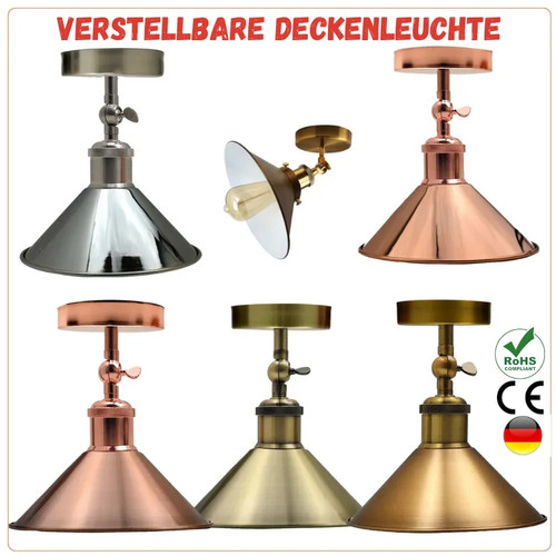 Vintage deckenlampe retro - deckenlampe,