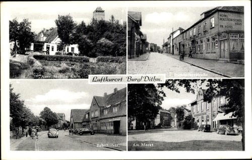 Burg dithmarschen - ak,