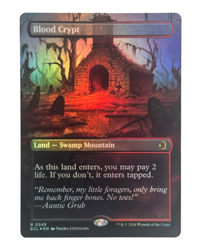 Mtg blood crypt - mtg, |