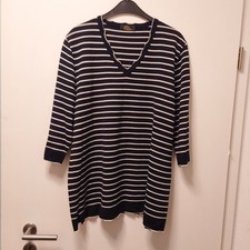 Karin Glasmacher Pullover dunkelblau Gr. 2, Baumwolle Neu ohne Etikett