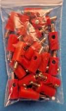 Bananenstecker 20 Stck Modellbahn Stecker rot für Märklin Fleischmann H0 N Z