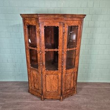 27455 Eckschrank Eckvitrine