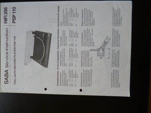 Original service manual - original,