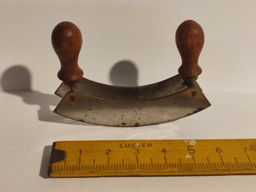 Altes doppeltes wiegemesser 2 - altes, wiegemesser,