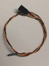 Servoverlängerungskabel Graupner / Futaba kompatibel 45cm verdrillt Goldkontakte