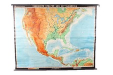 Lehrtafel Wandkarte Rollkarte