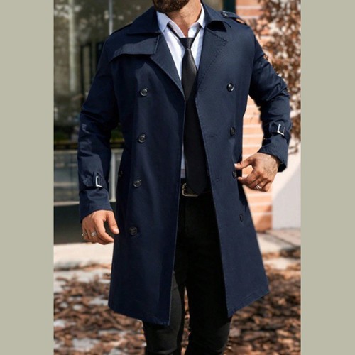 Herren zweireiher trenchcoat - herren,
