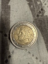 2 Euro Münze Dante Alighieri