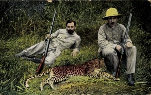 Erlegter leopard ost - erlegter,