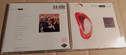Boys dont cry who - cry, –