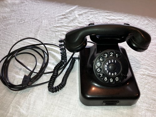 Altes bakelit posttelefon w48 - bakelit,