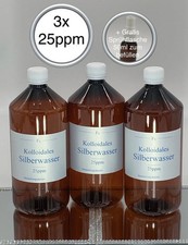 3 x Kolloidales Silberwasser
