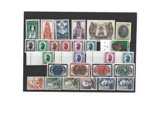 Briefmarken luxemburg neu und - luxemburg,