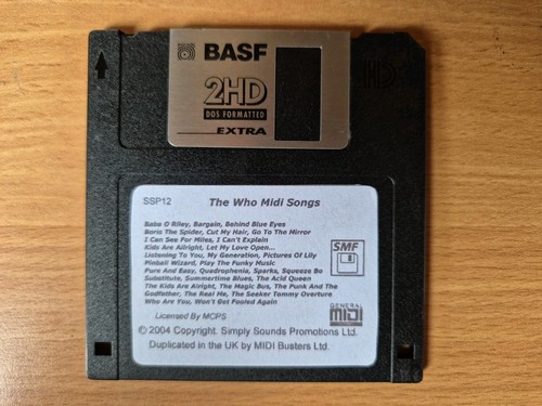 The who midi song files - who,