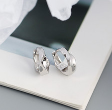 925 Sterling Silber Creolen