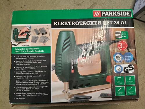 Parkside elektrotacker pet - parkside,