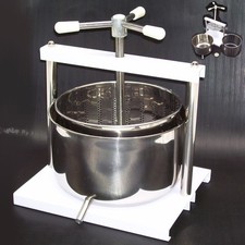 Edelstahl Beerenpresse Saftpresse Weinpresse VA Apfelpresse Obstpresse