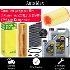 Filterset Inspektionspaket MERCEDES C-KLASSE W203 S203 | 180 200 230 Kompressor