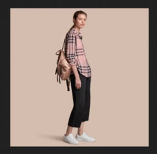 BURBERRY Baumwollbluse mit Karomuster Rechnung OVP