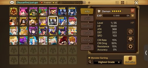 Summoners war global starter - summoners,