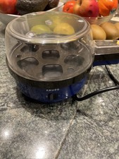 Krups Eierkocher Typ 233 B Blau  Eierkocher für max. 7 Eier, heizt nicht Defekt