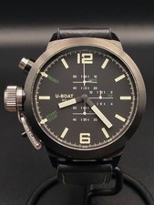 U-Boat Classico Chronograph Limited 53D-TWT 53mm black watch