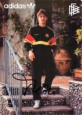 Olaf Thon Autogrammkarte DFB