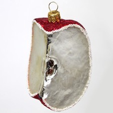 Christbaumschmuck Glas Apfel