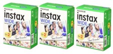 Fuji Instax Wide DP Film 3x20= 60 Aufnahmen Für Fujifilm Instax Wide 100 200 300