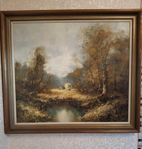 ölgemälde richard fuchs - Ölgemälde,