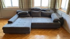 Sofa anthrazit elektrisch