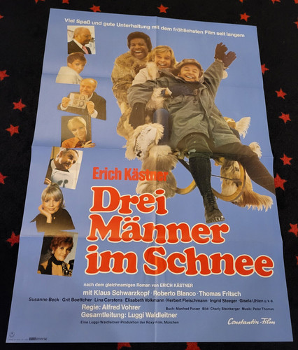 Drei männer schnee - ,