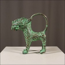 68990) Kleiner Bronze Leopard