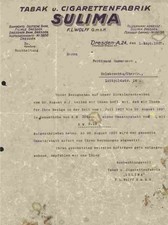 SULIMA F.L. Wolff GmbH 1927