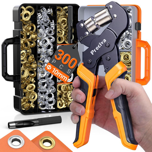 ösenzange set mit 300 ösen - Ösenzange,