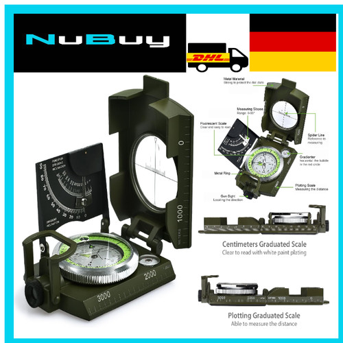 Kompass mit klinometer - mit,