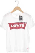 Levis T-Shirt Damen Shirt Kurzärmliges Oberteil Gr. XS Baumwolle Weiß #7qgwd6y
