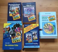 5 TKKG Bücher, Doppelband 1, 13, 16,