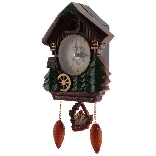Haus form wand - , uhr