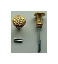 Jugendstil Antik Style Messing Poliert Tür Dreh Knopf Knauf Türknauf  B6SP