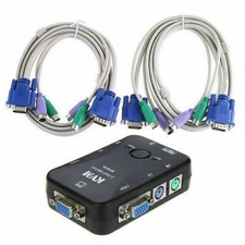 2 or 4 Port USB/PS2 KVM VGA