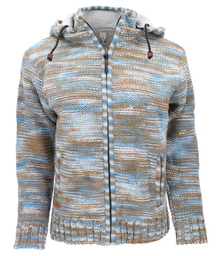 Kuschelige strickjacke mit - kuschelige,