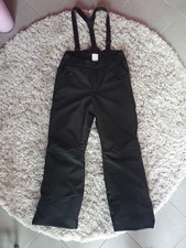 Skihose Kinder Junge Gr.164/168, schwarz, Träger abnehmbar, wie neu
